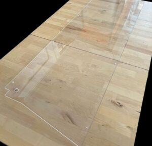 Coperchio in plexiglass