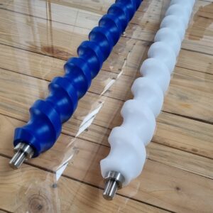 Coclea in Pom Bianco e Pom Blu